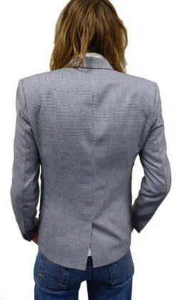 'Barrett' - Retro Mod Houndstooth Blazer By MADCAP -Fashionable Men's Clothing Store Barratt Blazer Jacket Madcap England back 40408.1666958536