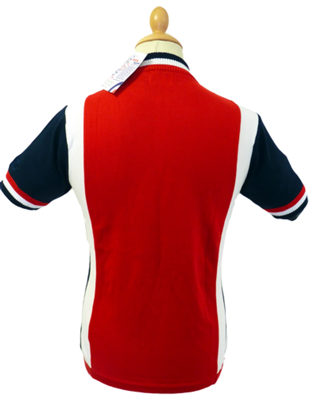 'Hi-Wheel' - Madcap Retro Mod Cycling Top RED/NAVY 5 'Hi-Wheel' - Madcap Retro Mod Cycling Top RED/NAVY - Image 5