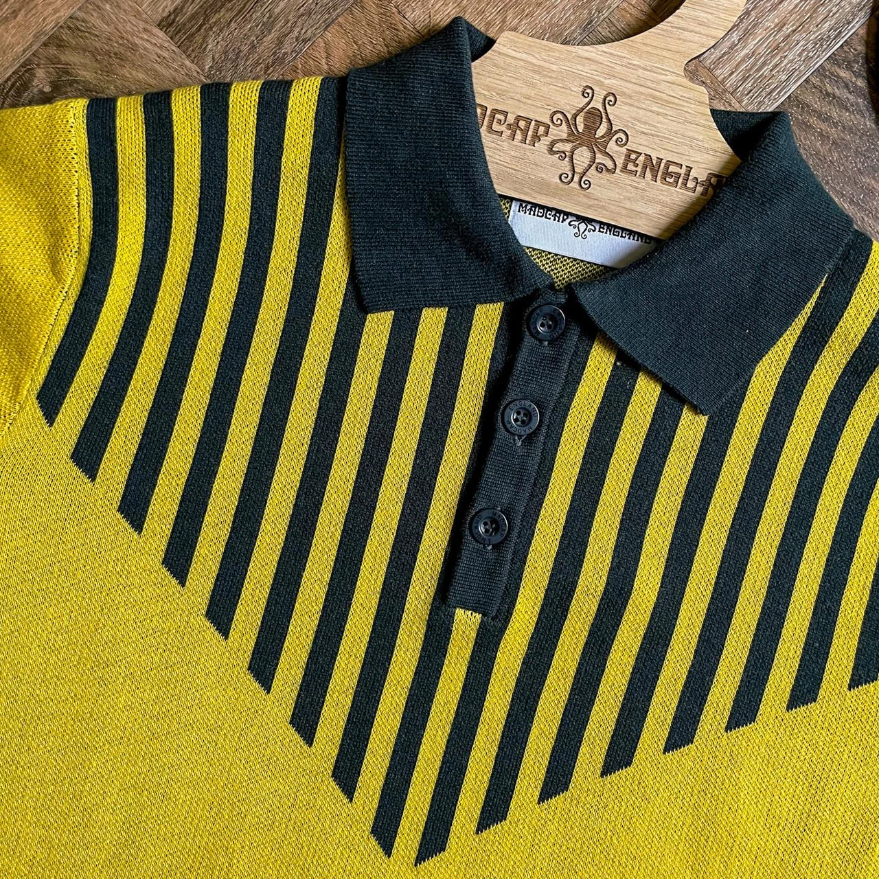 Firebird Mod Waffle Stripe Polo 7 Firebird Mod Waffle Stripe Polo - Image 7