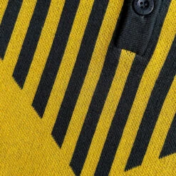 Firebird Mod Waffle Stripe Polo B -Fashionable Men's Clothing Store IMG 8818 13639.1661262978