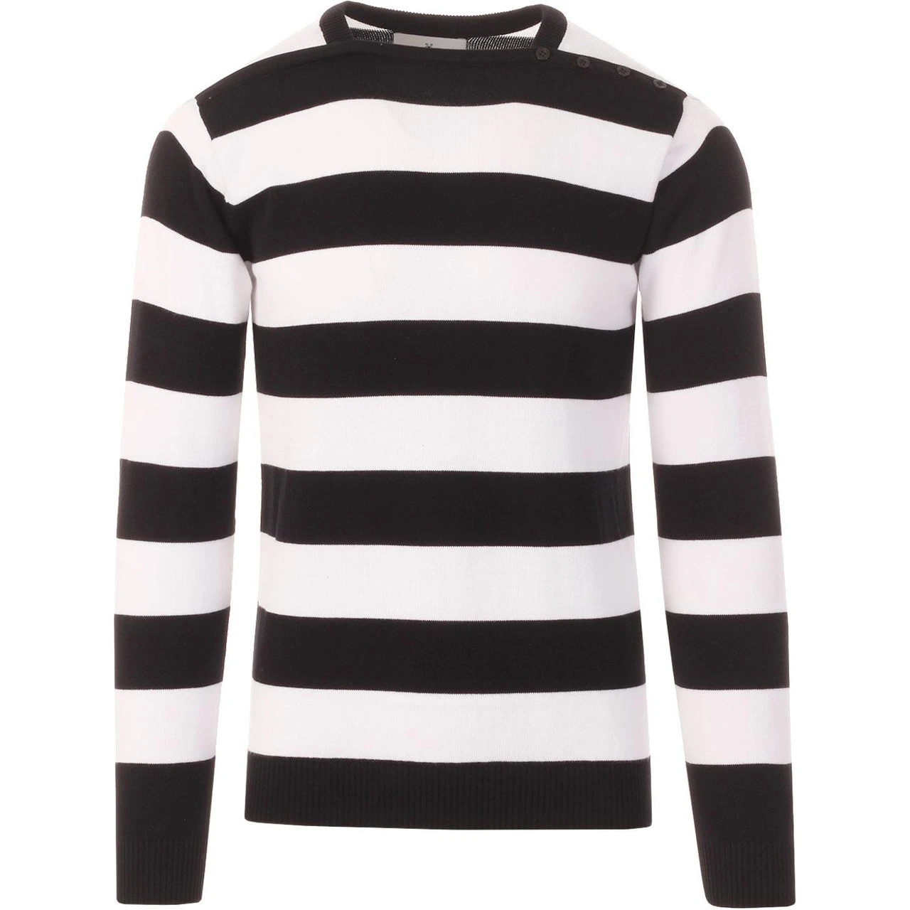 Jones 60s Mod Block Stripe Jumper R 4 Jones 60s Mod Block Stripe Jumper R - Image 4