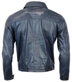 Badlands Retro Leather Jacket (DB) -Fashionable Men's Clothing Store Madcap England Badlands Jacket6 83014.1661273665