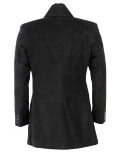 In Crowd High Collar Cord Jacket
