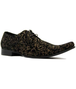 Jag 60s Mod Paisley Winklepickers N -Fashionable Men's Clothing Store Madcap England Jag Winklepickers Black 89865.1661339018 2