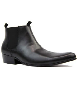 Lightfoot Mod Chelsea Boots (BL) 25 Lightfoot Mod Chelsea Boots (BL) -Fashionable Men's Clothing Store Madcap England Lightfoot Leather Black1 97213.1661338164 1
