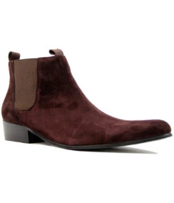 Lightfoot Mod Chelsea Boots (BL) 20 Lightfoot Mod Chelsea Boots (BL) -Fashionable Men's Clothing Store Madcap England Lightfoot Suede Brown5 47755.1661338178 1