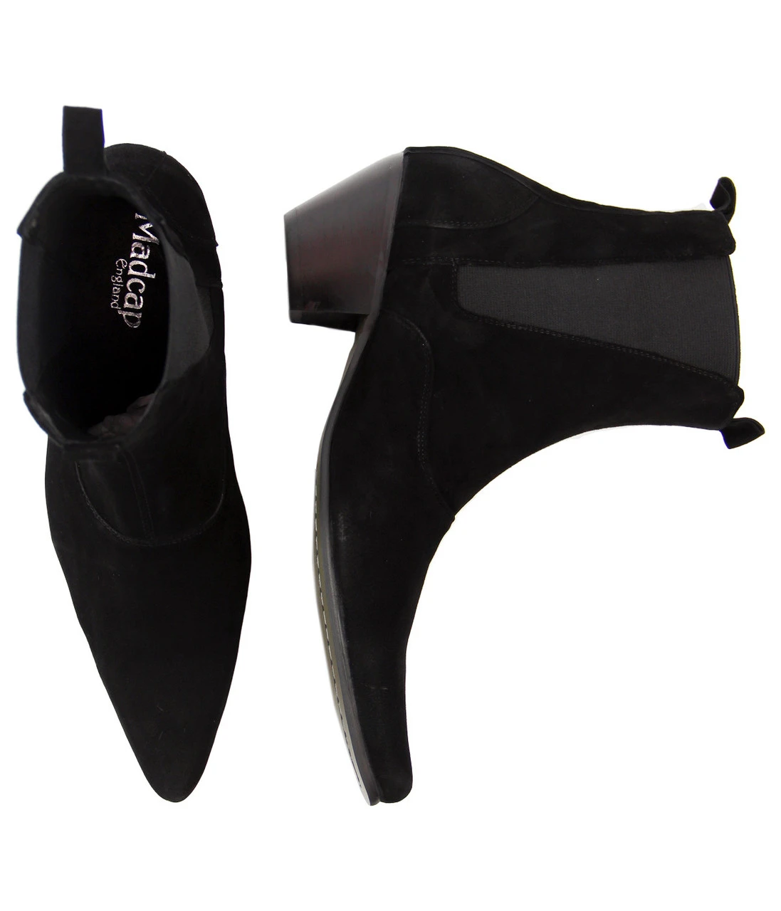 Outlaw Mod Cuban Chelsea Boots (Br) 8 Outlaw Mod Cuban Chelsea Boots (Br) - Image 8