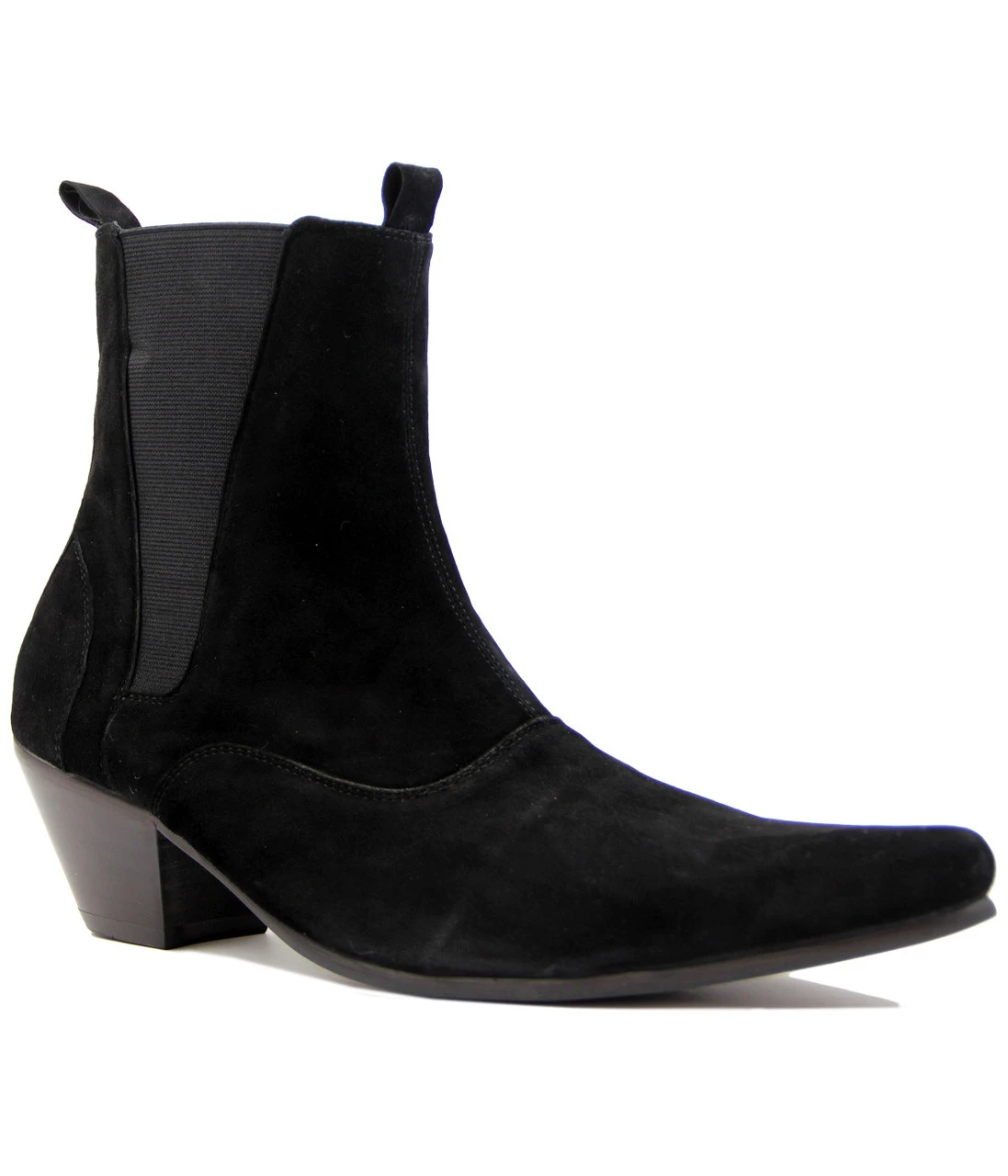 Outlaw Mod Cuban Chelsea Boots (Br) 3 Outlaw Mod Cuban Chelsea Boots (Br) - Image 3