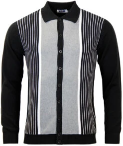 Pinstripe Marriott Polo Cardigan N -Fashionable Men's Clothing Store Madcap England Pinstripe Marriott1 56985.1661273827 1