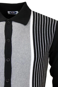 Pinstripe Marriott Polo Cardigan N -Fashionable Men's Clothing Store Madcap England Pinstripe Marriott21 44698.1661273829 1