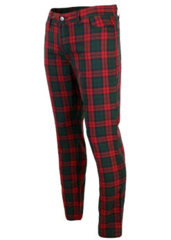Tartan Trews Retro Mod Trousers BR -Fashionable Men's Clothing Store Madcap England Tartan Trew Green3 37933.1661273636 2