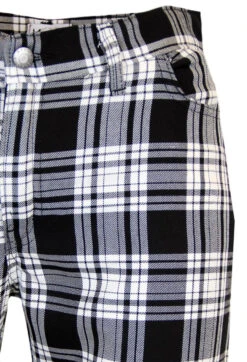 Tartan Trews Retro Mod Trousers BR -Fashionable Men's Clothing Store Madcap England Tartan Trew White2 45241.1661273624 2