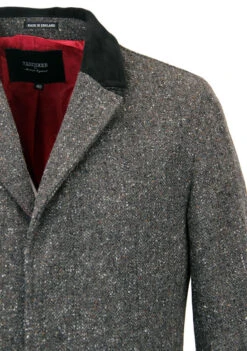 The Regent Mod Donegal Top Coat (G) -Fashionable Men's Clothing Store Madcap England The Regent Grey2 74456.1661273691 1