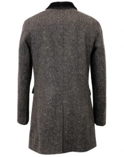 The Regent Mod Melton Top Coat (N) -Fashionable Men's Clothing Store Madcap England The Regent Grey4 91842.1661273689 3