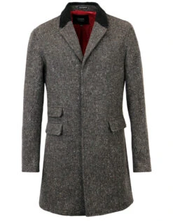 The Regent Mod Melton Top Coat (N) -Fashionable Men's Clothing Store Madcap England The Regent Grey 68663.1661273688 3