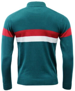 Velocita MADCAP Retro 60s Mod Cycling Top (T) -Fashionable Men's Clothing Store Madcap England Velocita Teal3 16676.1661338436