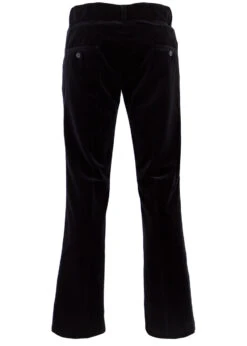 The Velvet Breed Retro Mod Velvet MADCAP Trousers -Fashionable Men's Clothing Store Madcap England Velvet Breed Black31 54857.1666958016