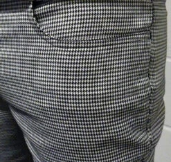 Barrett Mens Retro Mod Dogtooth Trousers By MADCAP -Fashionable Men's Clothing Store Madcap Barratt Dogtooth Slim Trousers1 08757.1666958520