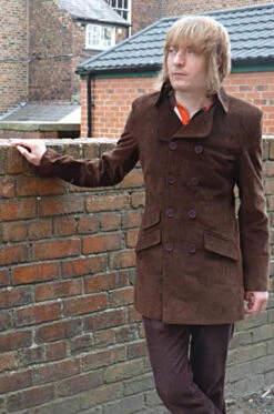 'The In Crowd' - MADCAP Mens Retro Mod Jacket (DB) -Fashionable Men's Clothing Store Madcap England In Crowd Jacket Brown5002 10467.1666958337