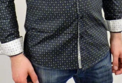 MADCAP 'Clapton' Mens Mod Round Collar Shirt (B) -Fashionable Men's Clothing Store Madcap England Mens Mod Shirt B2 89448.1666958141