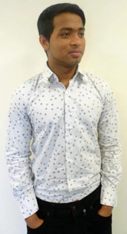 'Byron' MADCAP Retro Mod Tab Collar Floral Shirt -Fashionable Men's Clothing Store Madcap England Retro Mod Tab Collar4 87422.1666958091