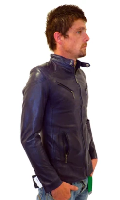 'Fonda' Retro Indie Leather Racer Jacket By MADCAP -Fashionable Men's Clothing Store Madcap Fonda Leather Jacket2 92544.1666957584