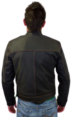 Hopper Retro Indie Leather Racer Jacket By MADCAP -Fashionable Men's Clothing Store Madcap Hopper Leather Jacket3 10127.1666957613