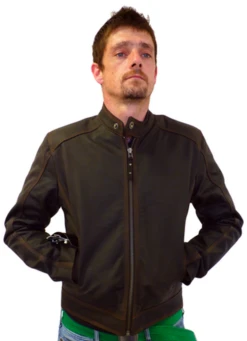 Hopper Retro Indie Leather Racer Jacket By MADCAP -Fashionable Men's Clothing Store Madcap Hopper Leather Jacket5 74686.1666957610