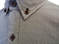 'Hound-Dog' Mens Mod Puppytooth Shirt By MADCAP C -Fashionable Men's Clothing Store Madcap Hounddog Dogtooth Mod Shirt7 47882.1666958506