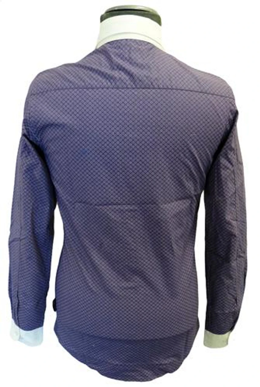 Knightsbridge MADCAP Mod Mens Penny Collar Shirt P 4 Knightsbridge MADCAP Mod Mens Penny Collar Shirt P - Image 4