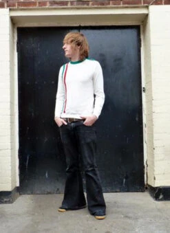 'Racing Italia' MADCAP Mod Button Shoulder Jumper -Fashionable Men's Clothing Store Madcap Racer Italia Jumper7 20394.1666958263