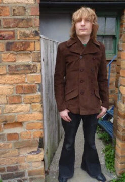 The Rare Breed - MADCAP Mens Retro Mod Jacket (DB) -Fashionable Men's Clothing Store Madcap Rare Breed Jacket Brown Cord5 26141.1666958225