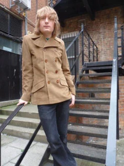 The Rare Breed - MADCAP Mens Retro Mod Jacket (C) -Fashionable Men's Clothing Store Madcap Rare Breed Jacket Tan Cord7 93336.1666958203