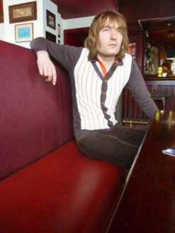 'Saturday Night, Sunday Morning' Mens Mod 2 Piece -Fashionable Men's Clothing Store Madcap SNSM Polo Cardigan6 33613.1666958287