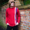 'Renegade' - Retro Mod Sixties Racing Jumper RED