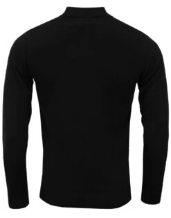 Blake Mod Gradient Stripe Polo B/T -Fashionable Men's Clothing Store blake polo cardigan black back 08616.1661269678 1