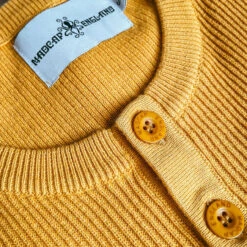 Caine Ribbed Grandad Top (Birch) -Fashionable Men's Clothing Store caine9 58884.1661264074 4