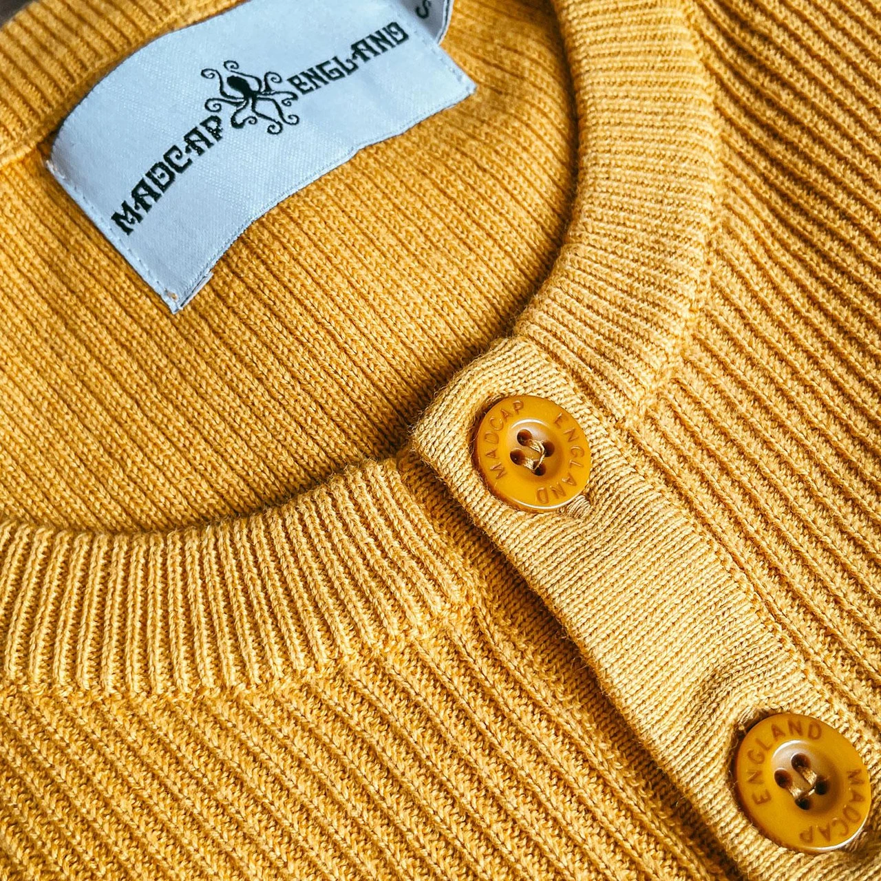 Caine Ribbed Grandad Top (Rust) 17 Caine Ribbed Grandad Top (Rust) - Image 17