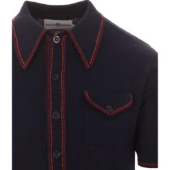 Crawdaddy Micro Dash Knit Polo (F) 25 Crawdaddy Micro Dash Knit Polo (F) -Fashionable Men's Clothing Store crawdaddy navy 03 92706.1661270504 3