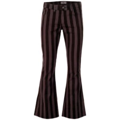 Holy Roller Retro Stripe Flares B/G -Fashionable Men's Clothing Store holy roller black grey 011 17769.1661261487