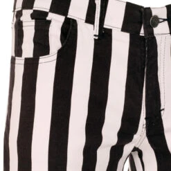 Holy Roller Retro Stripe Flares B/W -Fashionable Men's Clothing Store holy roller black white 03 22494.1661261464 1