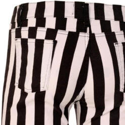Holy Roller Retro Stripe Flares R/B 16 Holy Roller Retro Stripe Flares R/B -Fashionable Men's Clothing Store holy roller black white 04 70642.1661261465 2