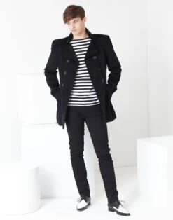 In Crowd High Collar Cord Jacket -Fashionable Men's Clothing Store kingbee incrowd jeans jam 36846.1661273497 1