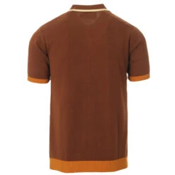 Shockwave Mod Stripe Knit Polo (AB) 25 Shockwave Mod Stripe Knit Polo (AB) -Fashionable Men's Clothing Store maadcap england shockwave knitted polo sorrel brown 1 46868.1661261979 7