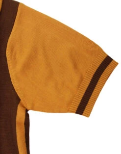 Velocita Mod Knit Cycling Top (GO) -Fashionable Men's Clothing Store macap england velocita cycling top gold 2 00512.1661267864