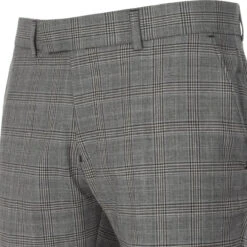 60s Mod Pow Check Suit Trousers (G) -Fashionable Men's Clothing Store madacap pow suit trousers grey detail 44480.1661264663