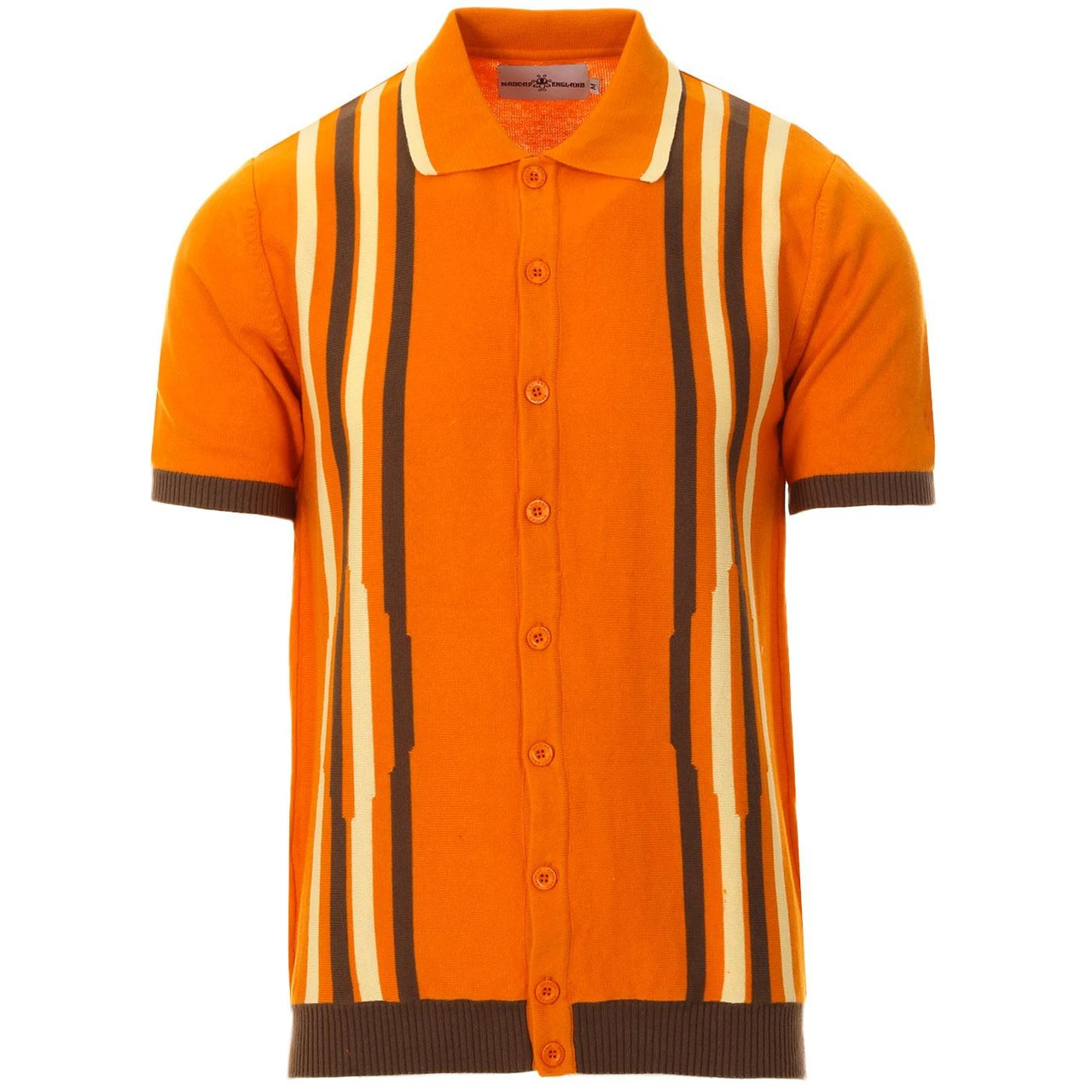 Shockwave Mod Stripe Knit Polo (AB) 4 Shockwave Mod Stripe Knit Polo (AB) - Image 4