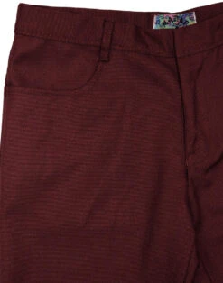 Logan Bootcut Hopsack Trousers (Br) 21 Logan Bootcut Hopsack Trousers (Br) -Fashionable Men's Clothing Store madcap bootcut hopsack trousers burgundy 2 44347.1661269350 1
