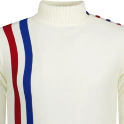 Racing Coleridge 60s Mod Jumper WW 16 Racing Coleridge 60s Mod Jumper WW -Fashionable Men's Clothing Store madcap coleridge juper white det1 51183.1661261021