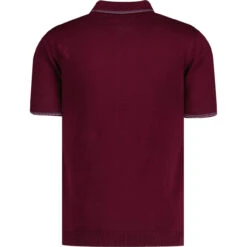 Crawdaddy Micro Dash Knit Polo (F) 23 Crawdaddy Micro Dash Knit Polo (F) -Fashionable Men's Clothing Store madcap crawdaddy polo zinfandel back 74530.1679657985 3